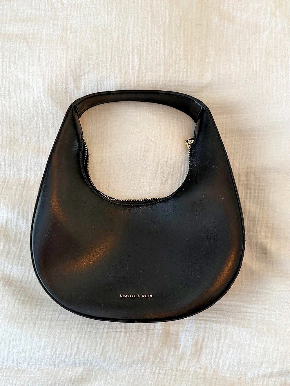 Charles & Keith Black Shoulder Bag